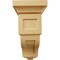 Ekena Millwork 6"W x 6 3/4"D x 12"H Large Reyes Wood Corbel, Alder CORW06X06X12RYAL - alternate 3